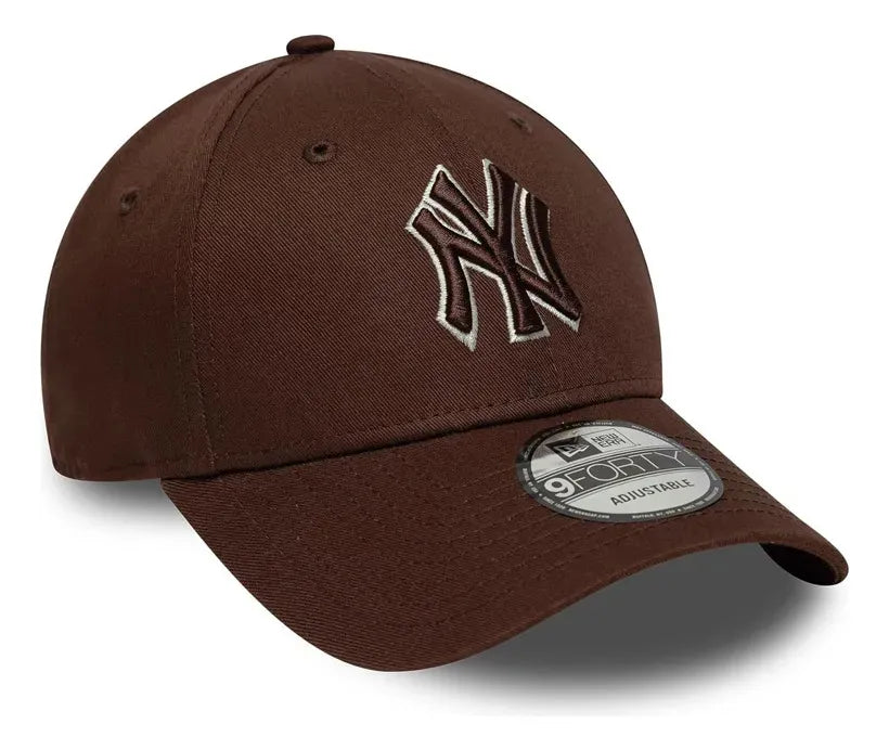 Gorra New Era 940cs Mlb New Yankees Outline Brown - U Brown