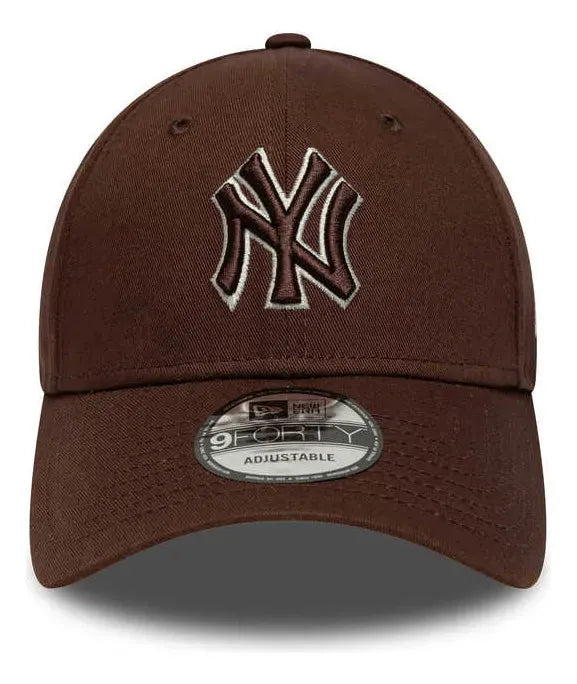 Gorra New Era 940cs Mlb New Yankees Outline Brown - U Brown